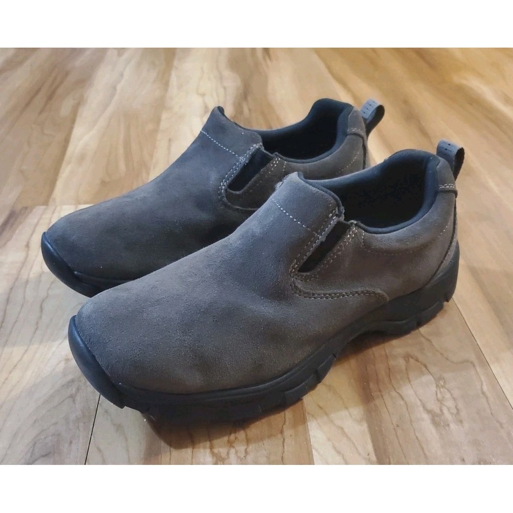 LL Bean TEK 2.5 Insulated Comfort Suede Vibram Arctic Grip Mocs Womens 9.5 *READ